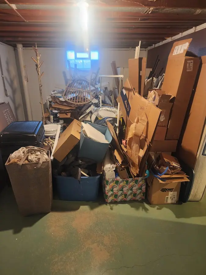 Roll-off dumpster container at job site for Roll Off Dumpster Rental in Irvine